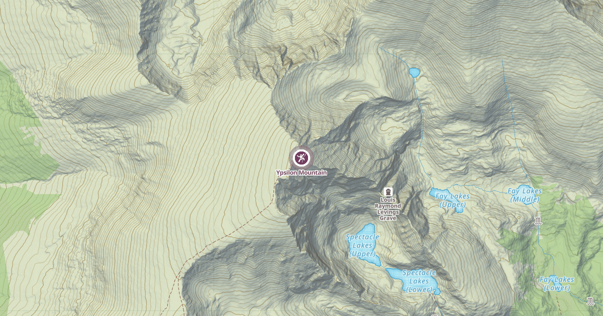 Map preview of Ypsilon Mountain