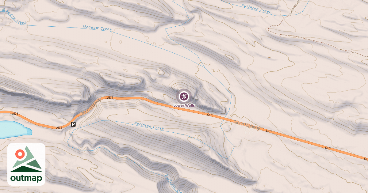 Map of Lower Walls