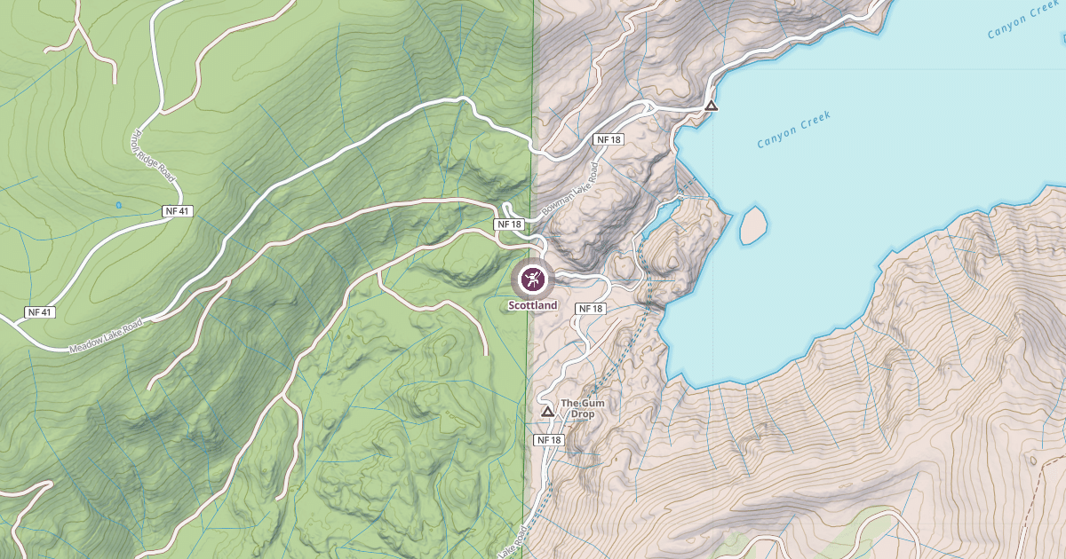 Map preview of Scottland