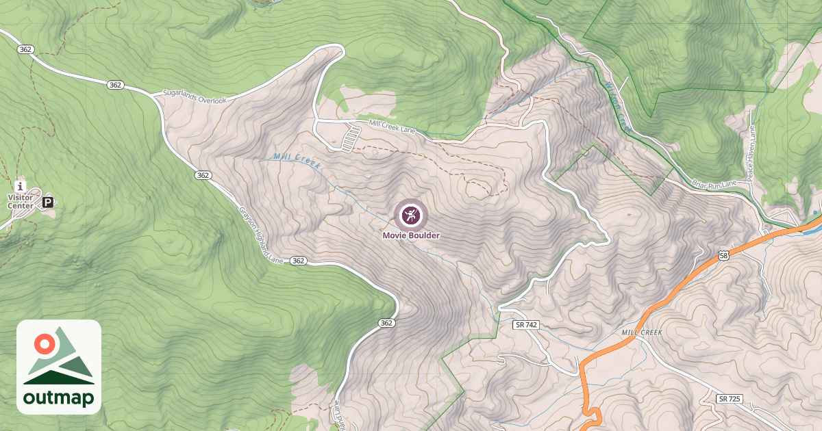 Map of Movie Boulder