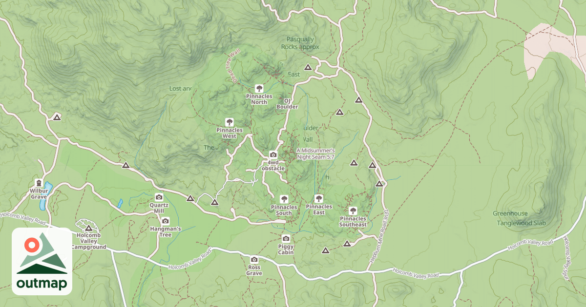 Map of A Midsummer's Night Seam