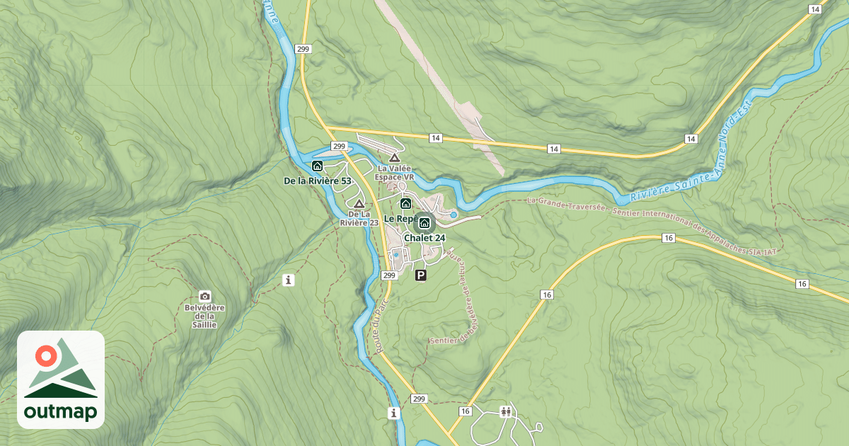Map of Chalet 24