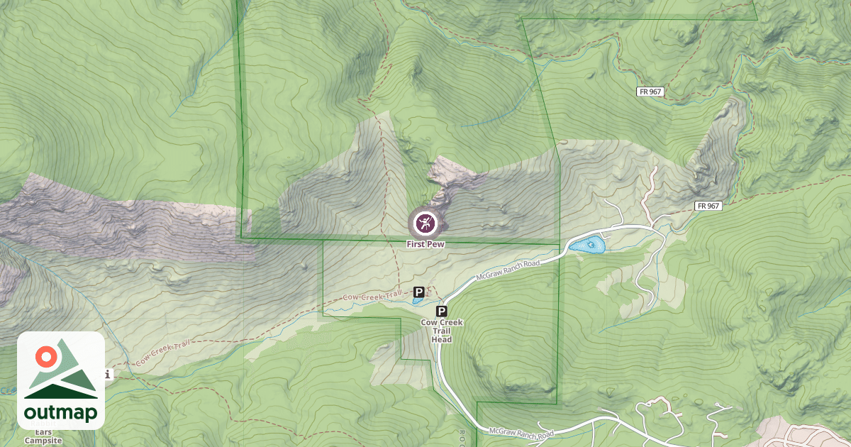 Map of First Pew