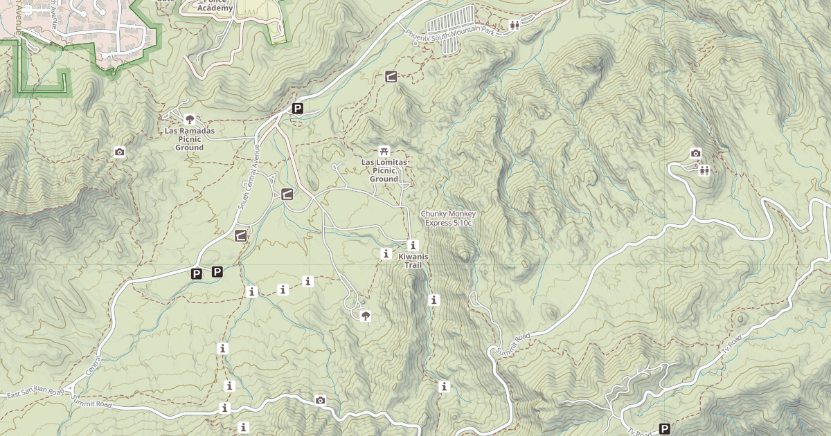 Map preview of Chunky Monkey Express