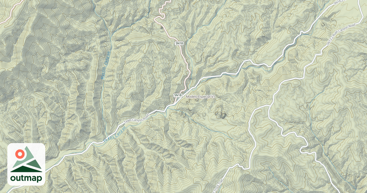 Map of Modelo Especial