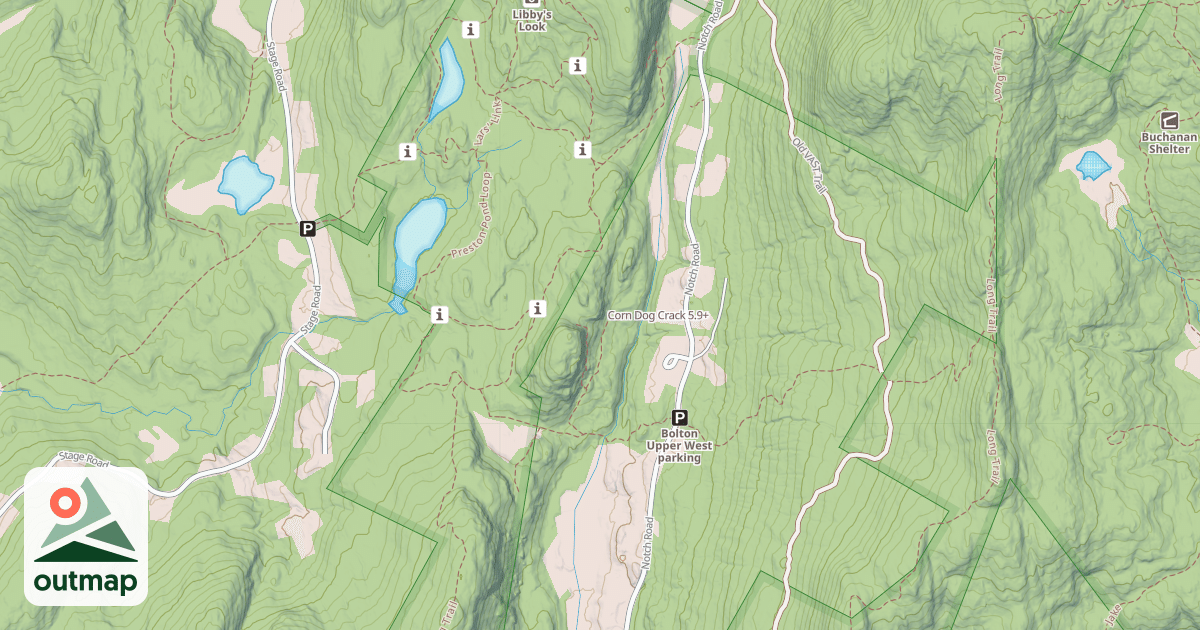 Map of Corn Dog Crack