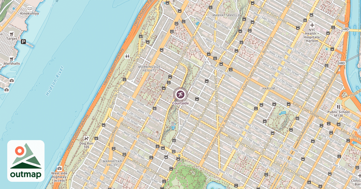 Map of Courtside