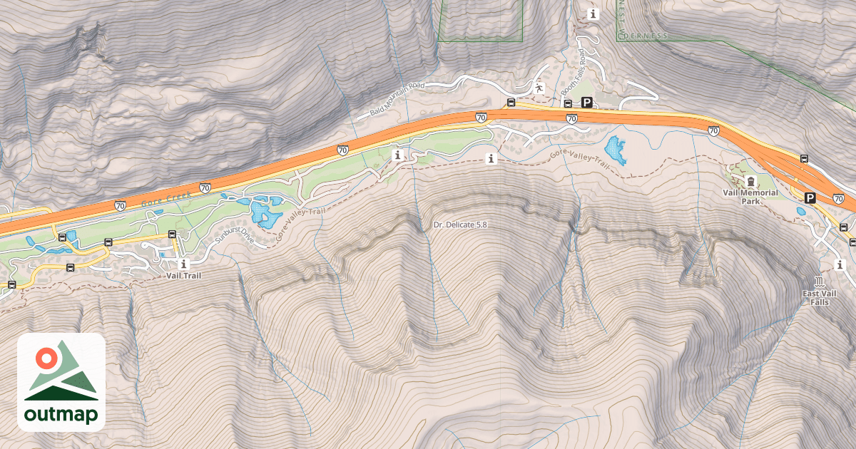Map of Dr. Delicate