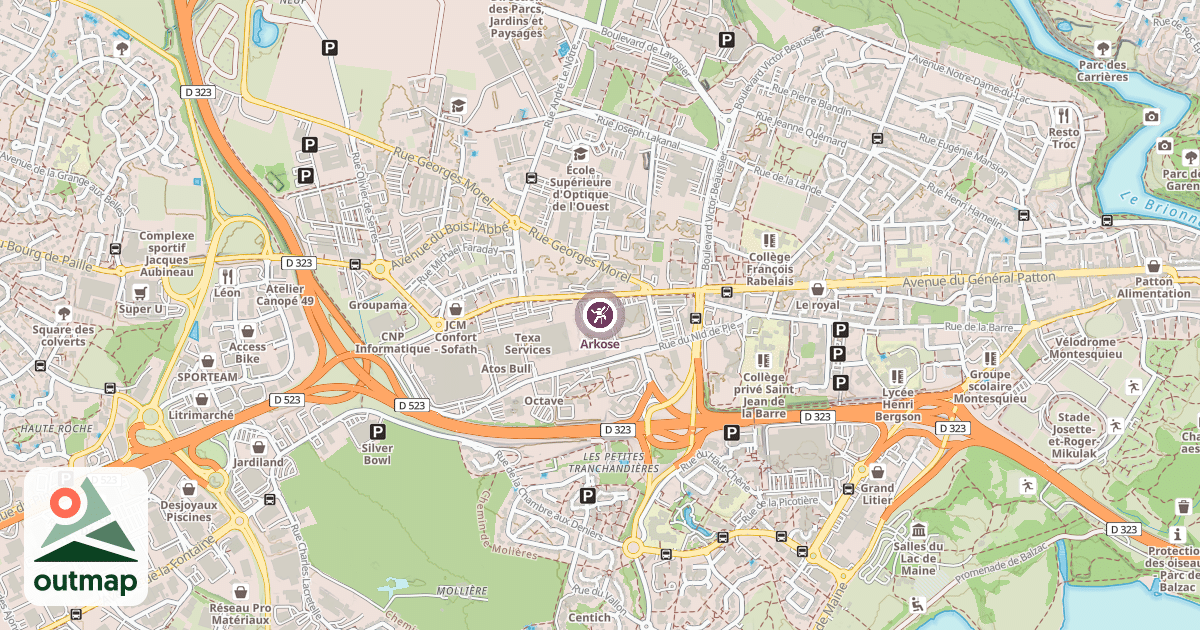 Map of Arkose