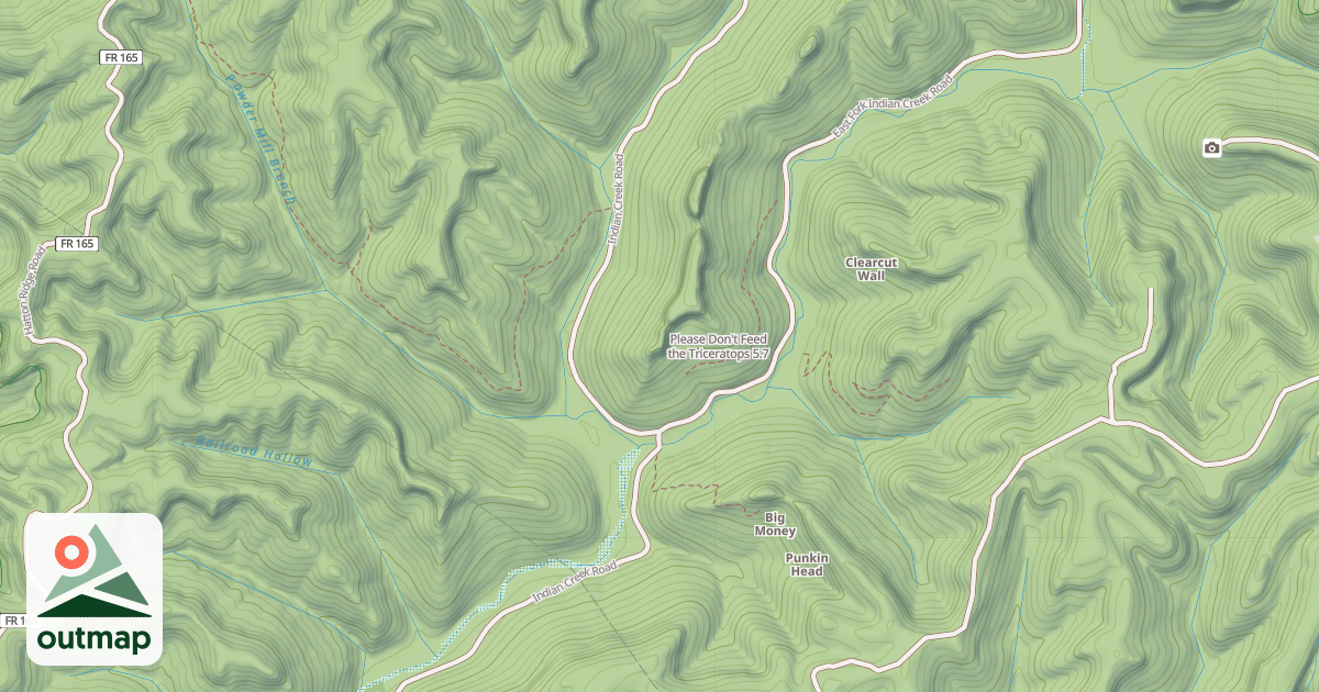 Map of Please Don't Feed the Triceratops