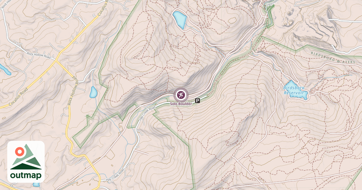 Map of Solo Boulder