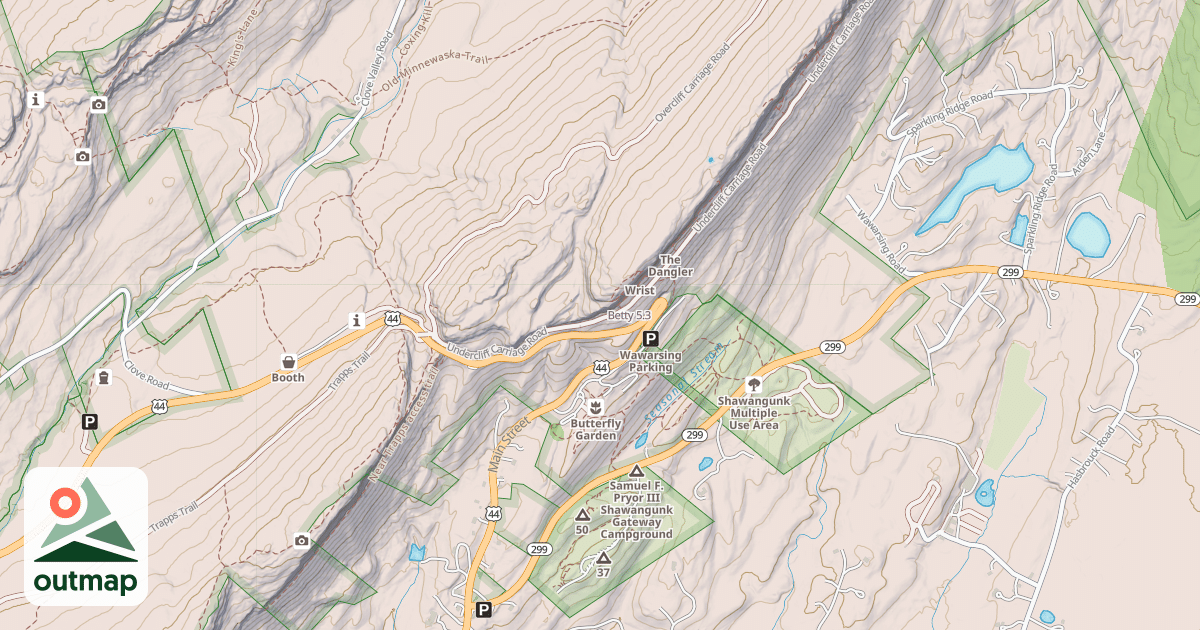 Map of Betty