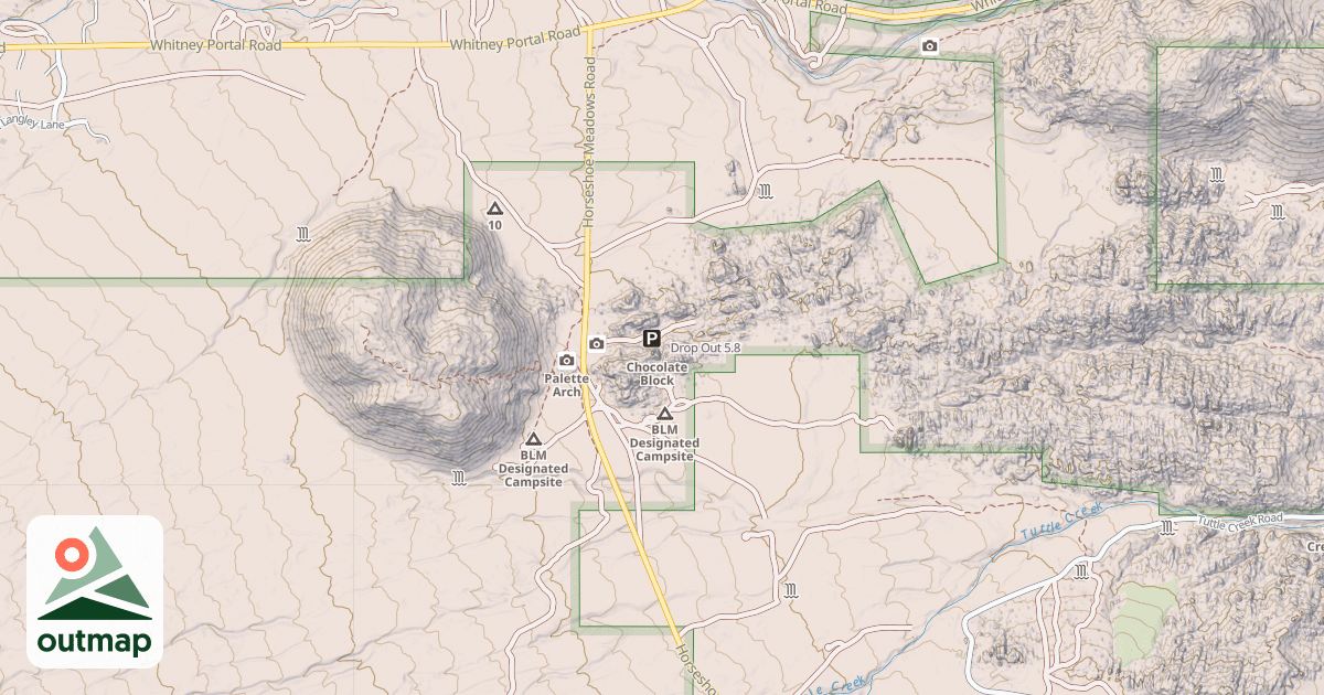 Map of Drop Out