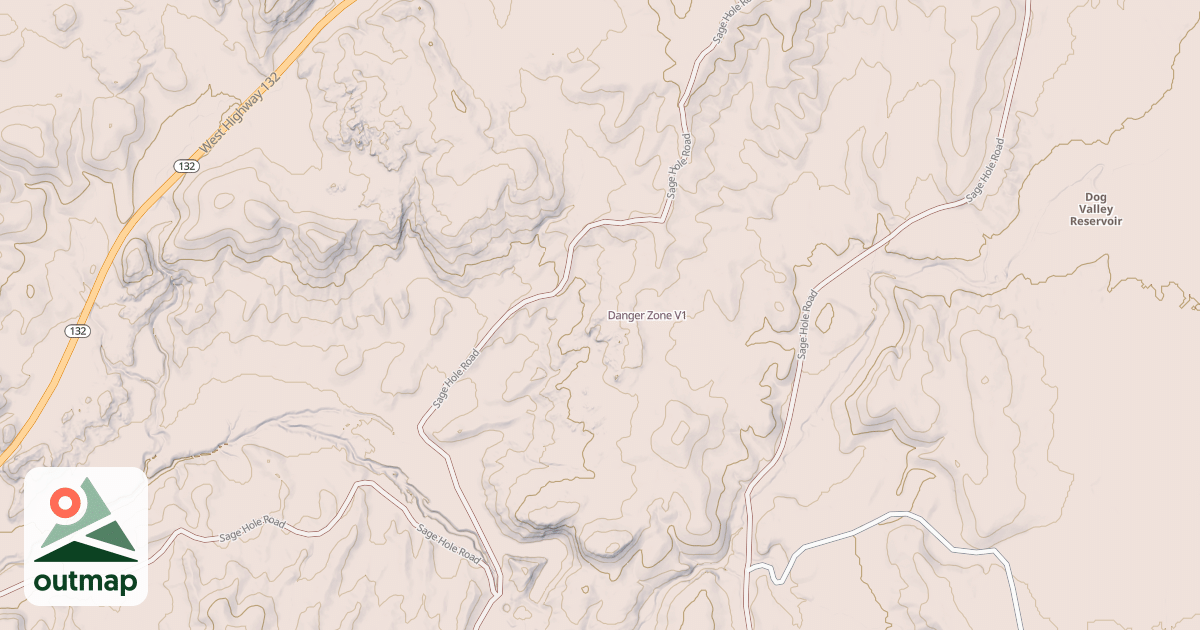 Map of Danger Zone