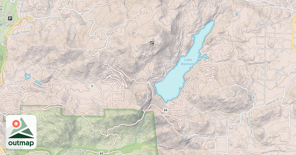 Map of Crepuscular Activity