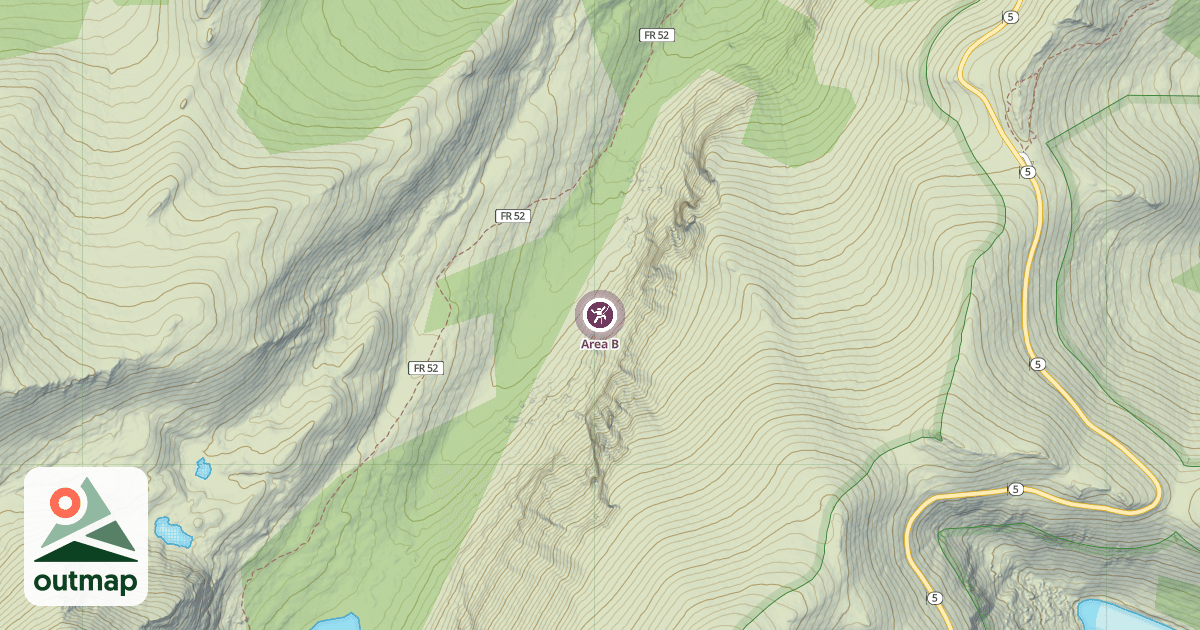 Map of Area B