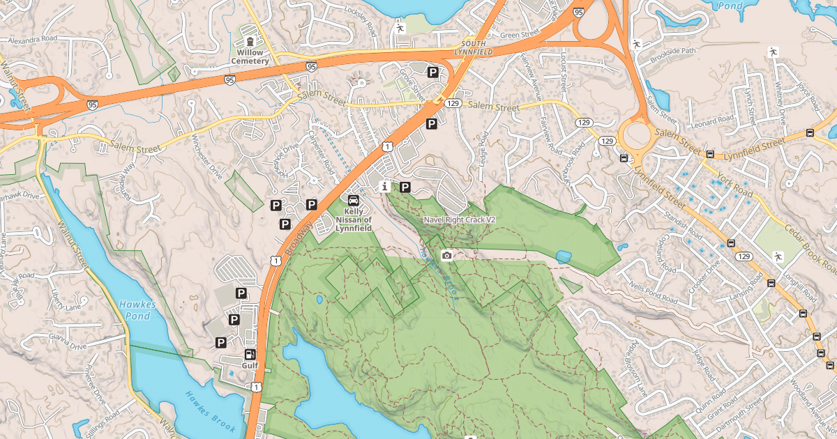 Map preview of Navel Right Crack