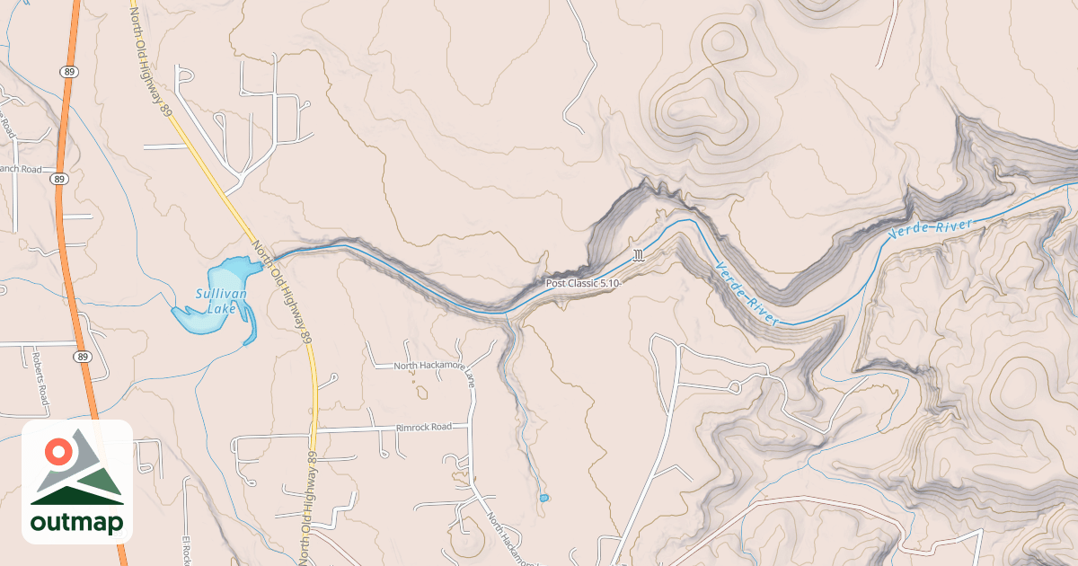 Map of Post Classic