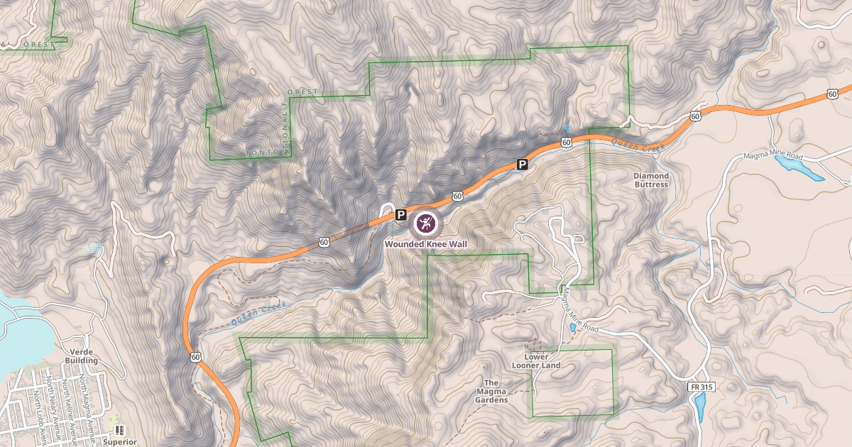 Map preview of Wounded Knee Wall