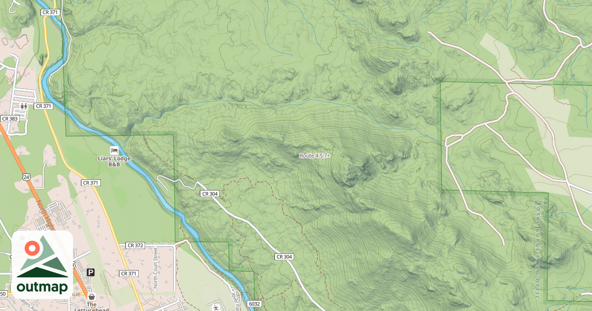 Map of Route 4