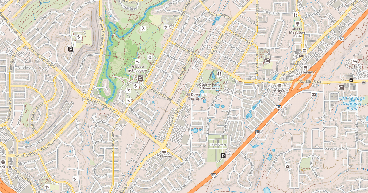 Map preview of Sit Down and Shut Up