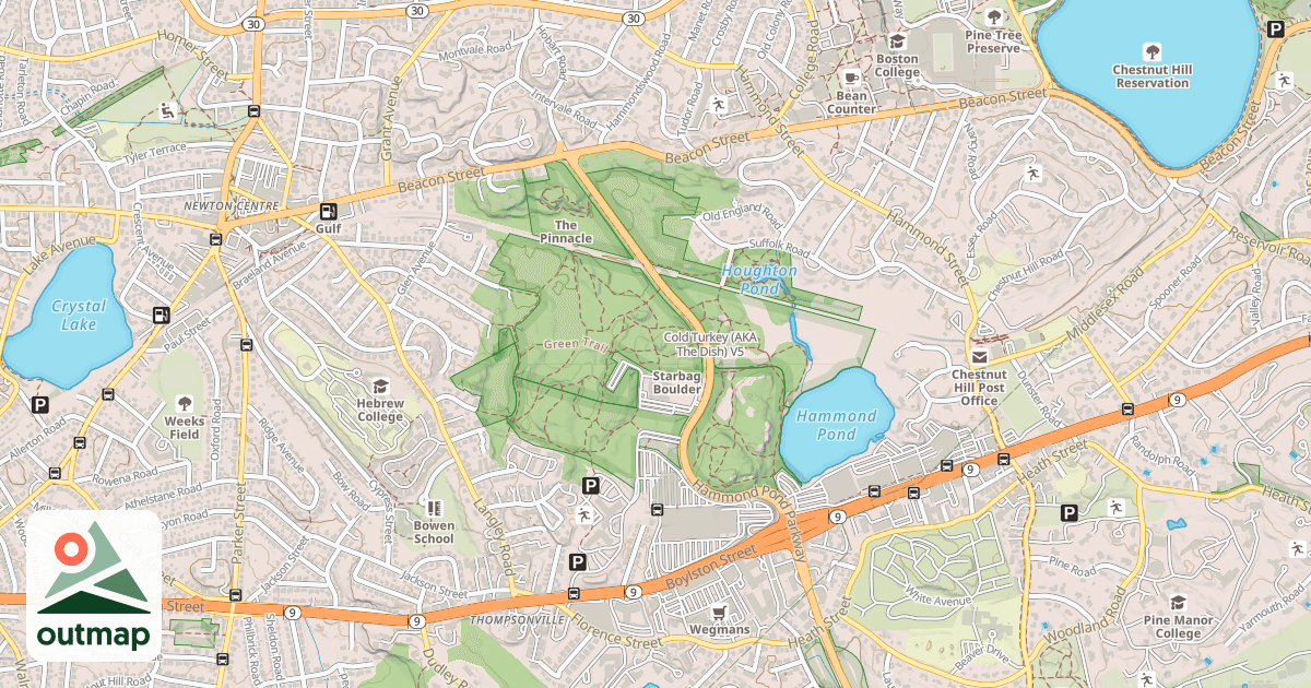 Map of Cold Turkey (AKA The Dish)
