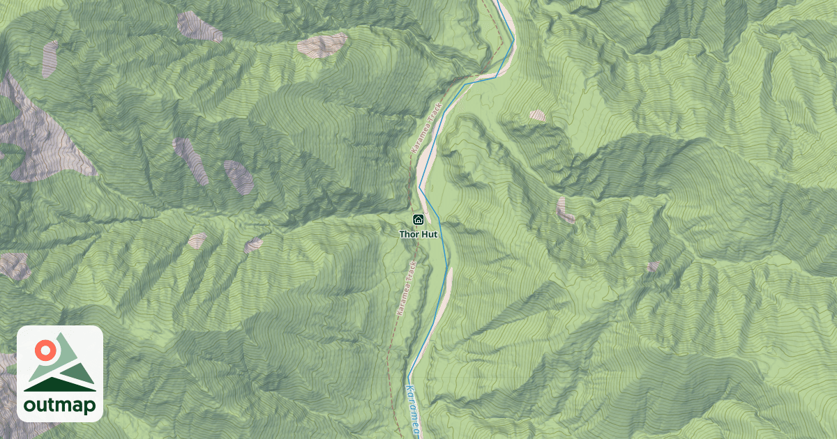 Map of Thor Hut