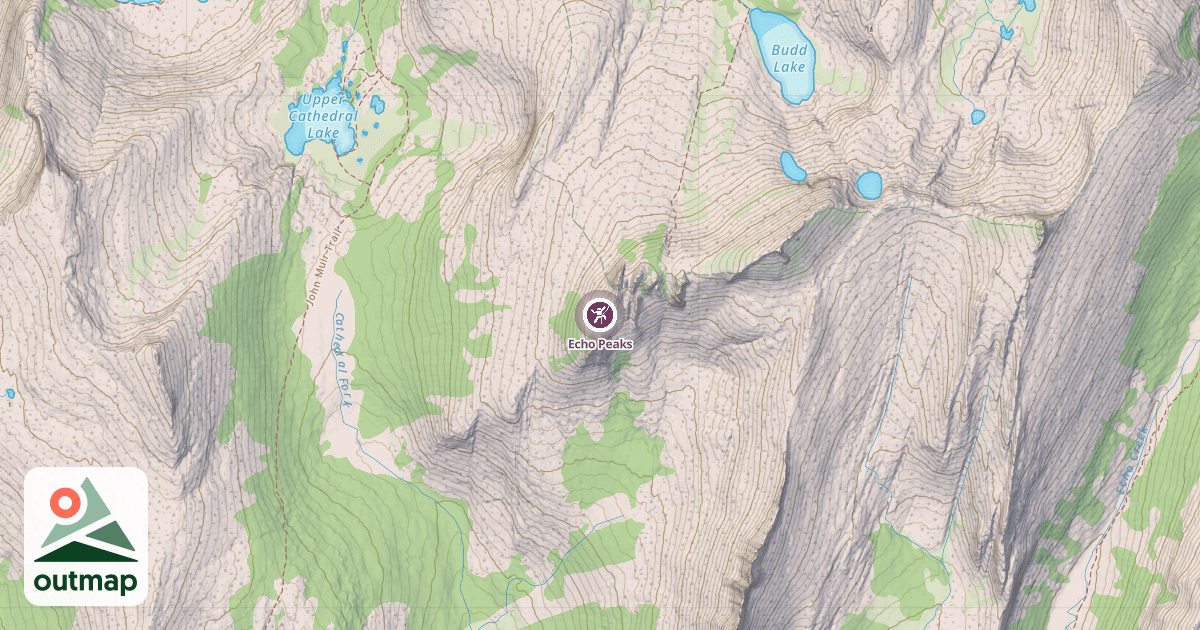 Map of Echo Peaks