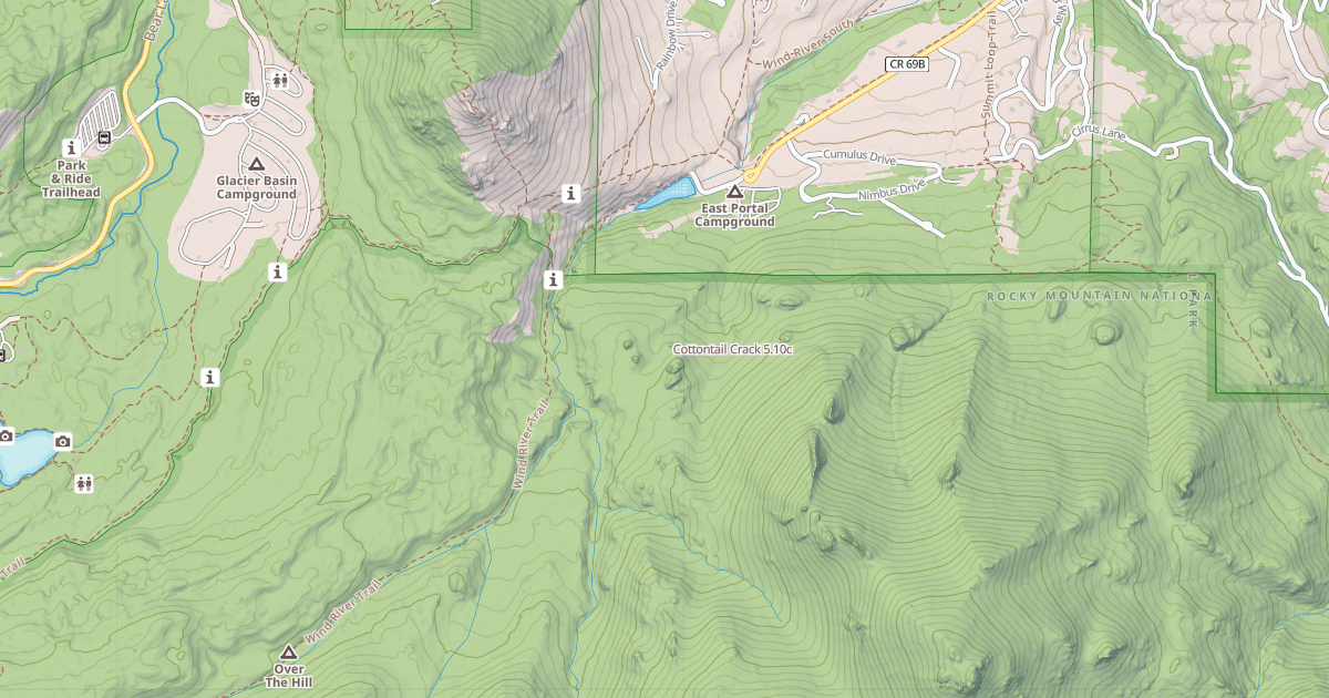Map preview of Cottontail Crack