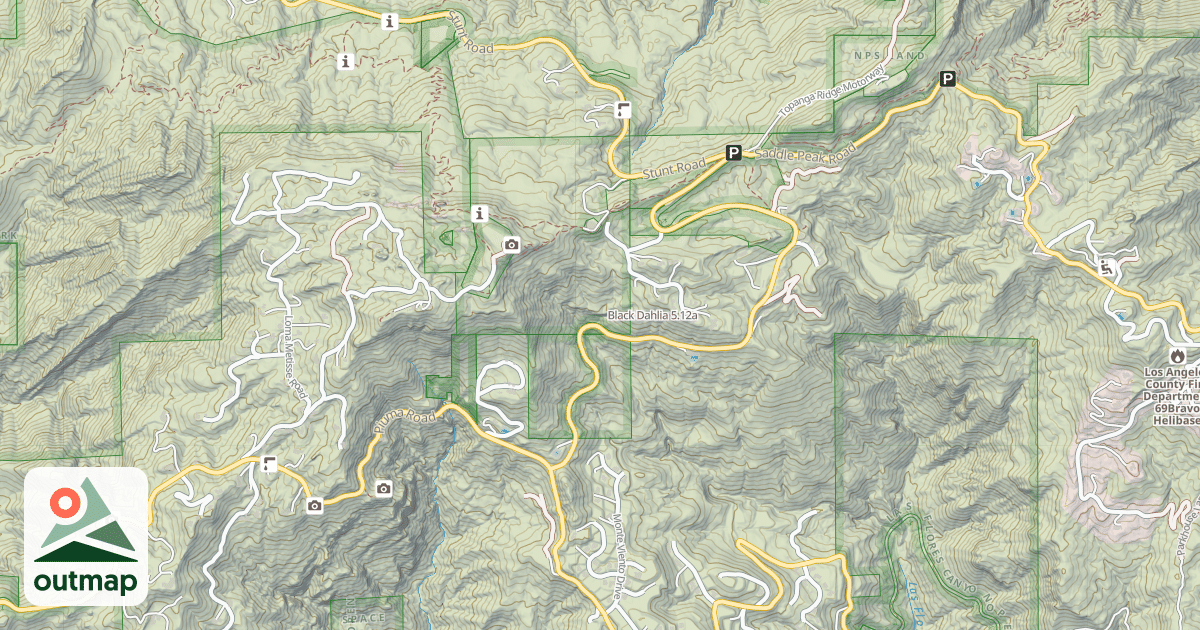 Map of Black Dahlia