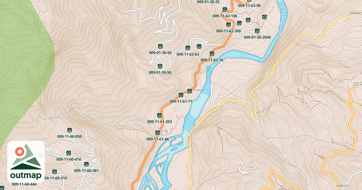Map of 009-11-61-71