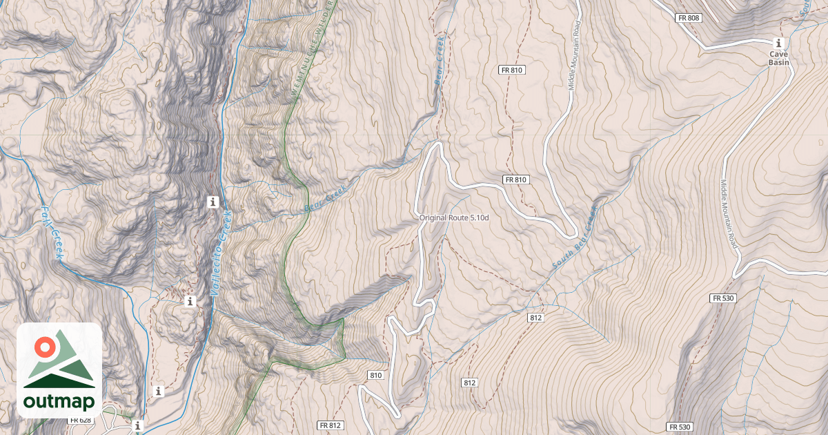 Map of Original Route
