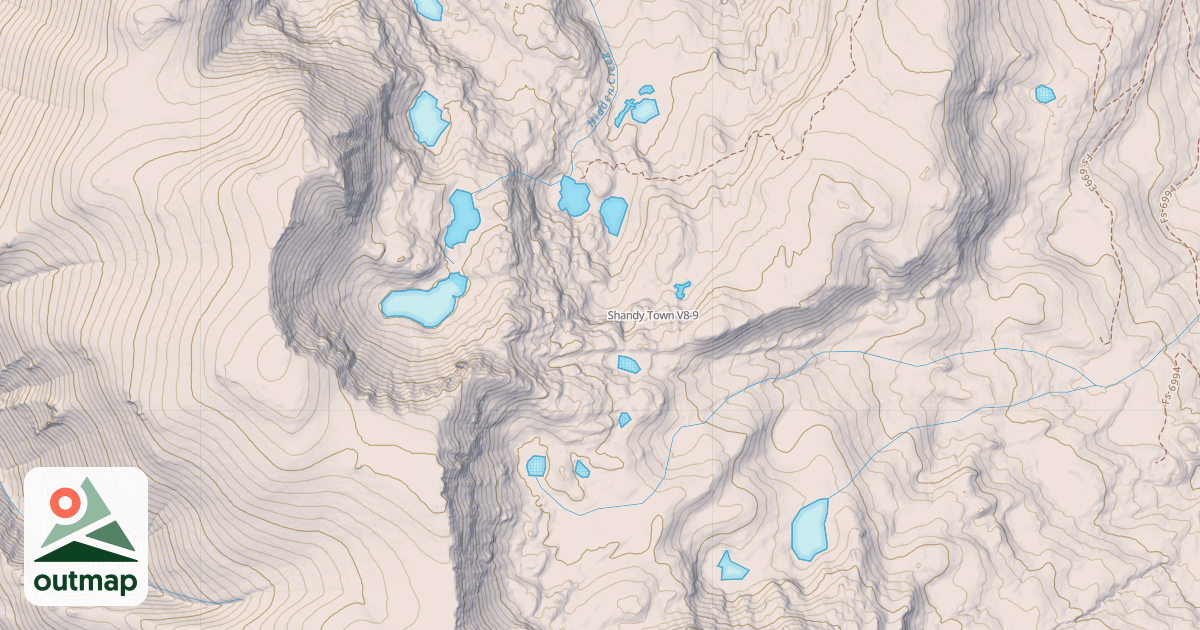 Map of Shandy Town