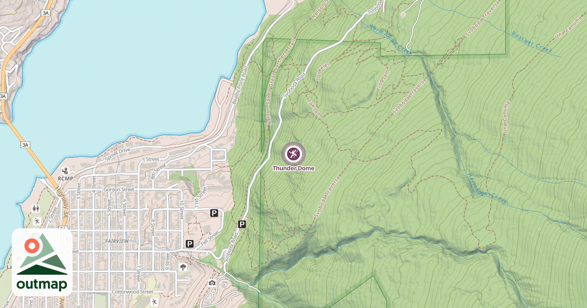 Map of Thunder Dome