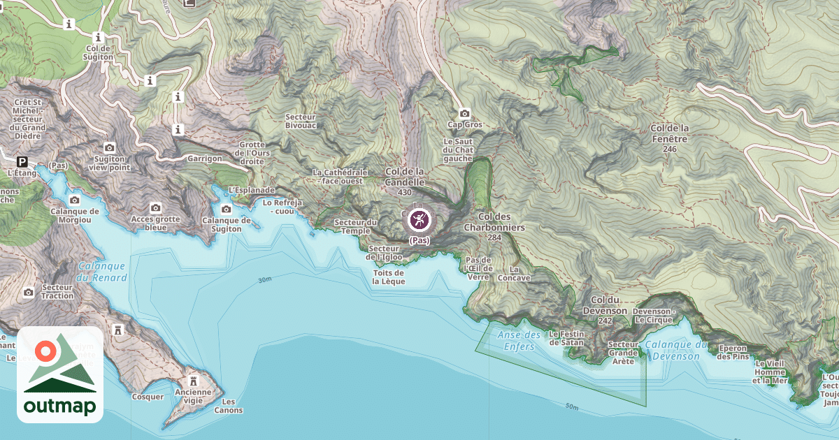 Map of (Pas)