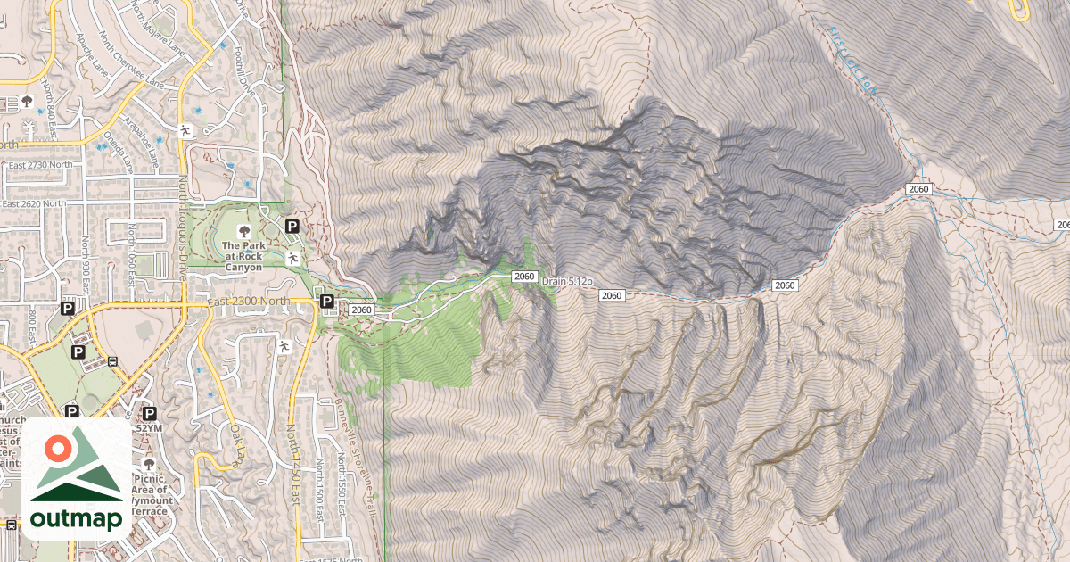 Map of Drain