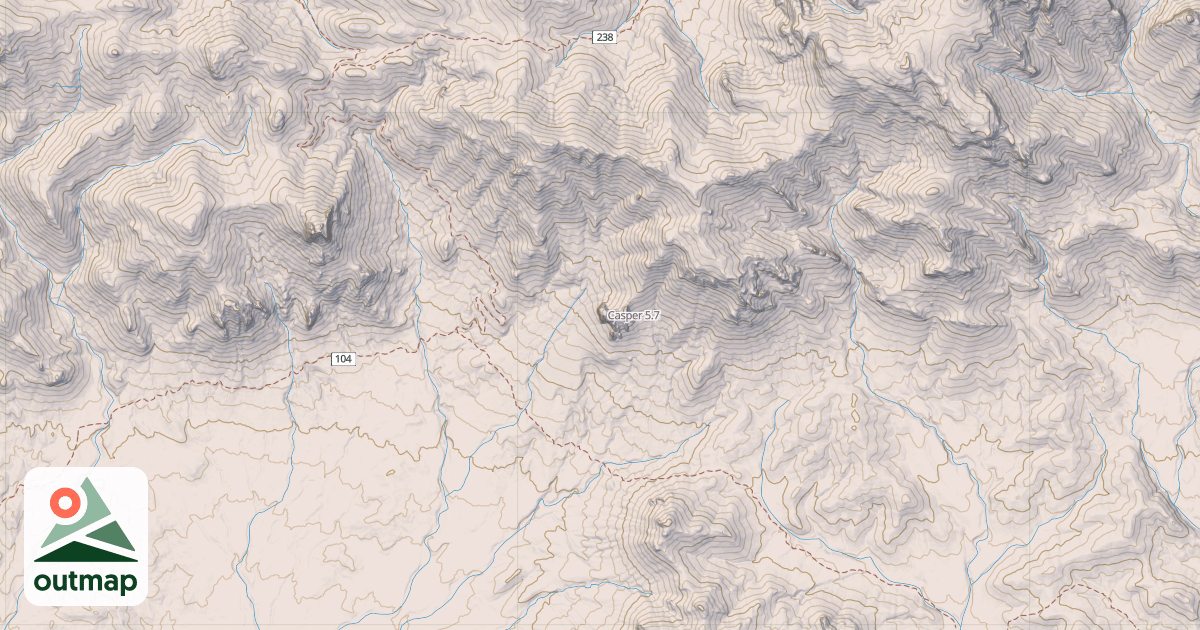 Map of Casper