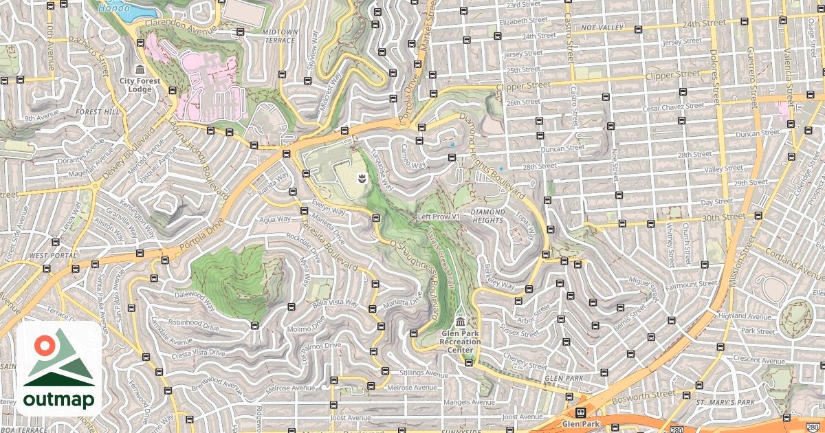 Map of Left Prow