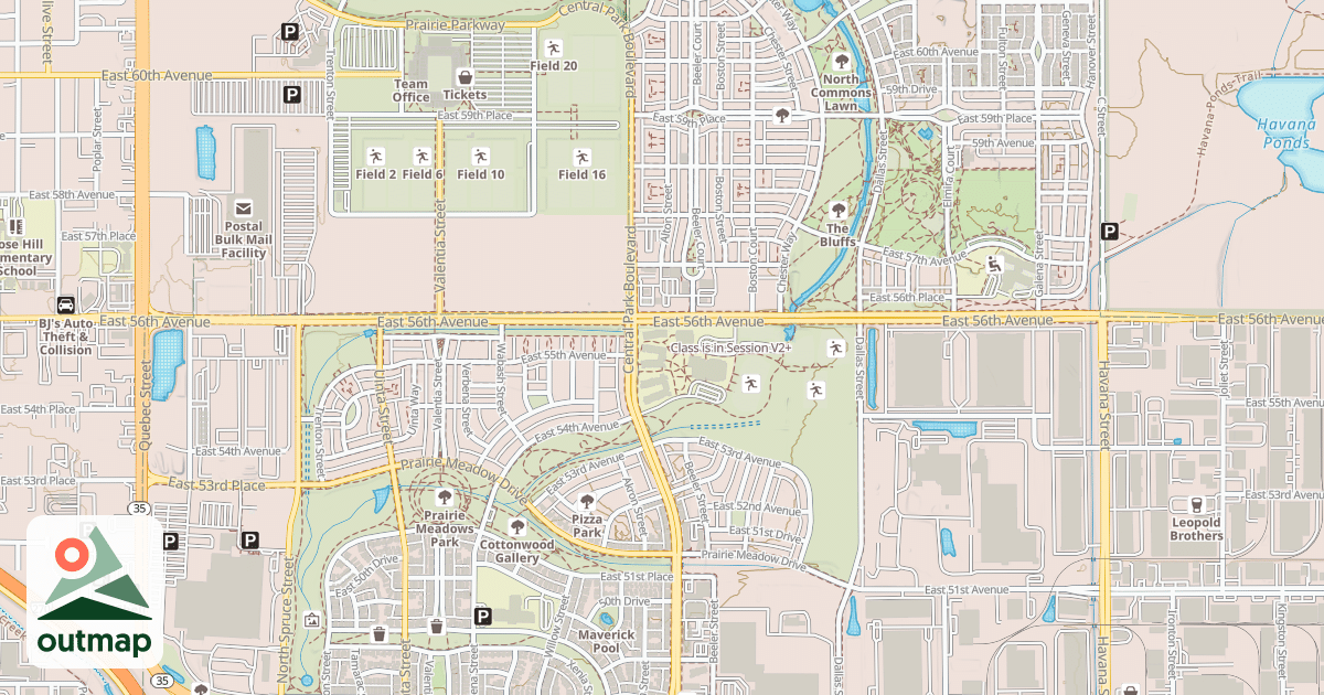 Map of Class is in Session