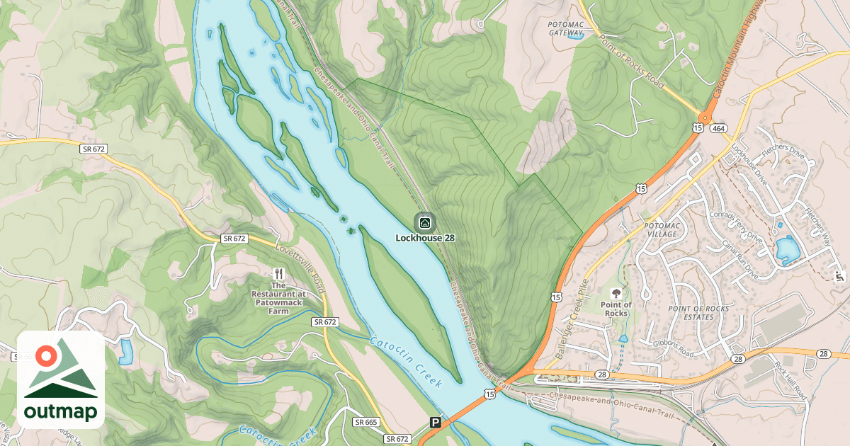 Map of Lockhouse 28