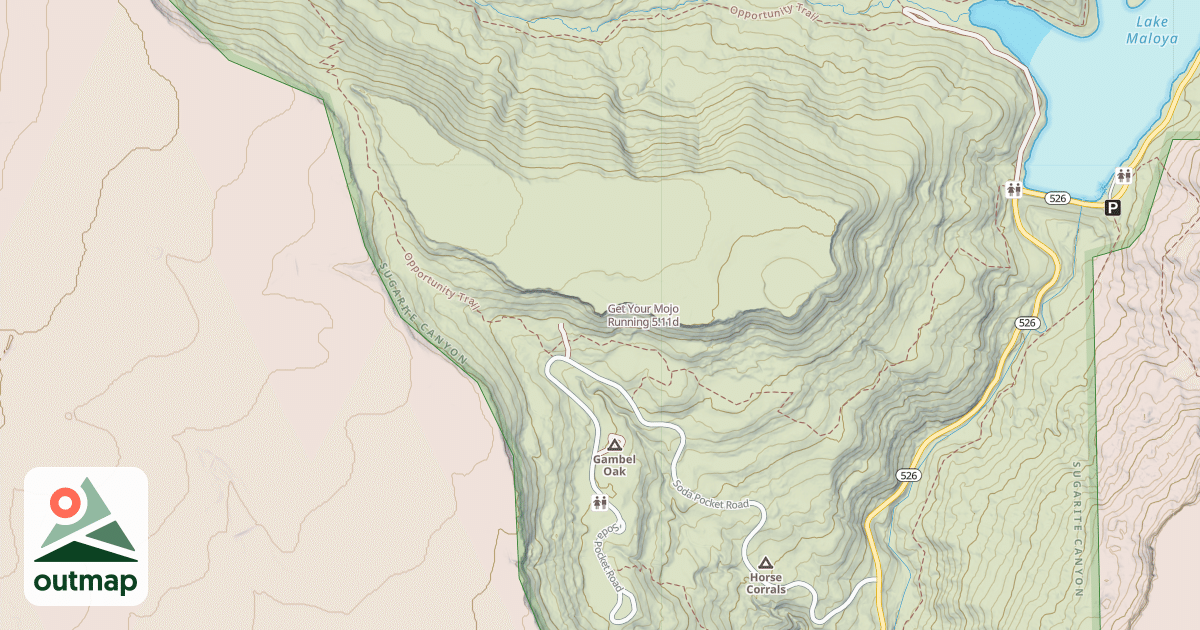 Map of Get Your Mojo Running