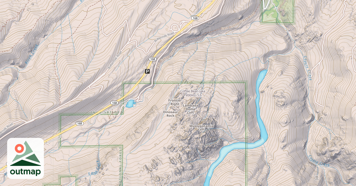 Map of Coffee Bean (aka Pebbles)