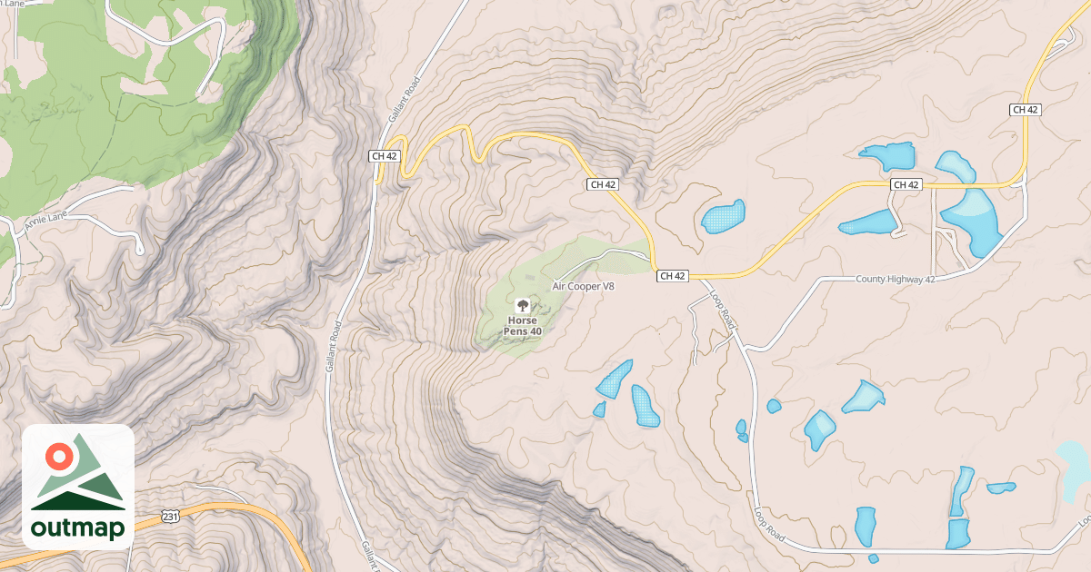 Map of Air Cooper