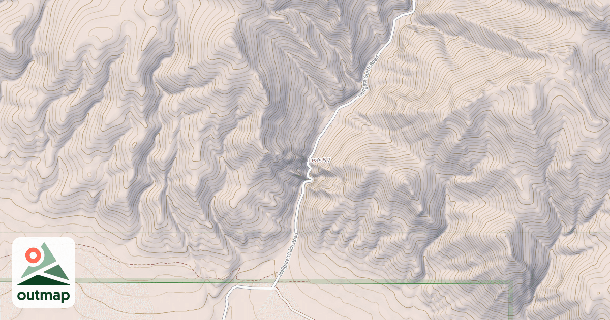 Map of Lea's