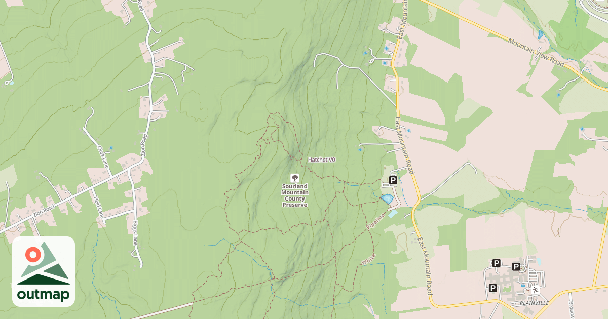 Map of Hatchet
