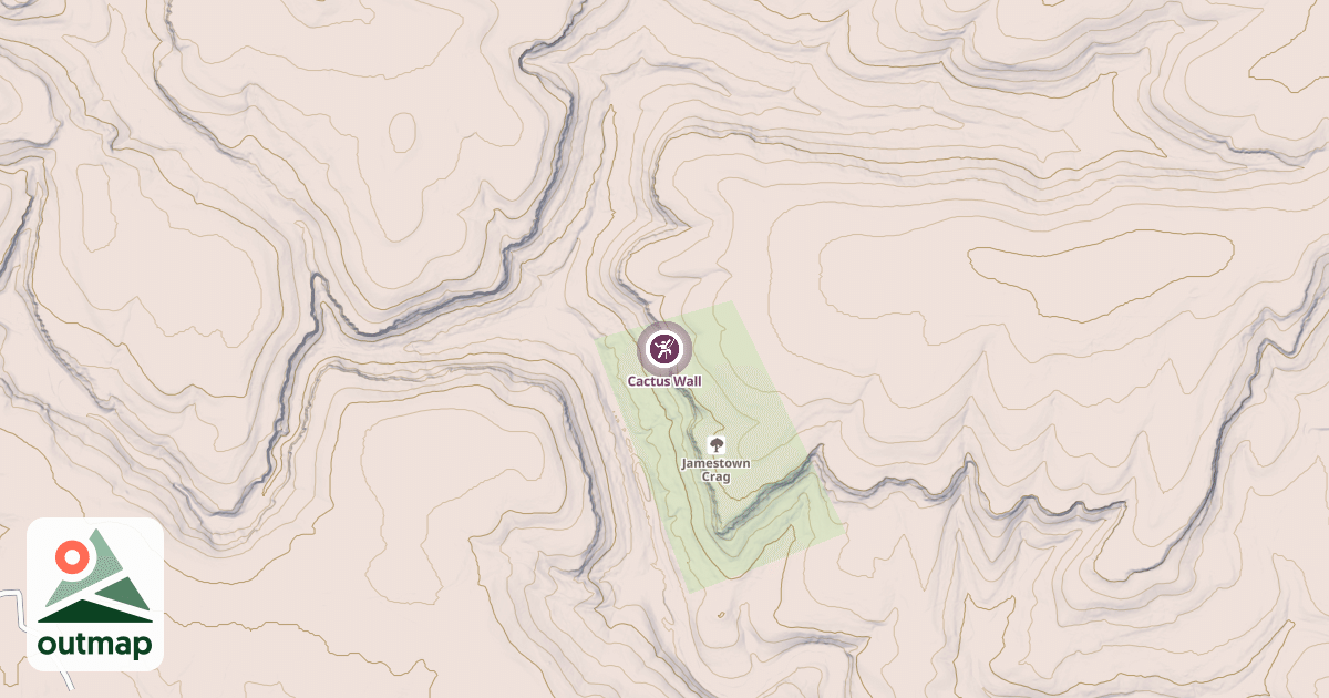 Map of Cactus Wall