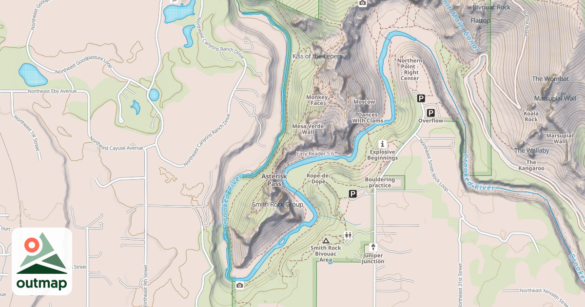 Map of Easy Reader