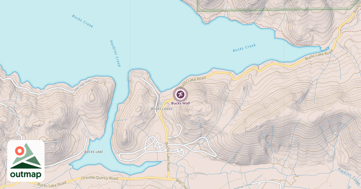 Map of Bucks Wall