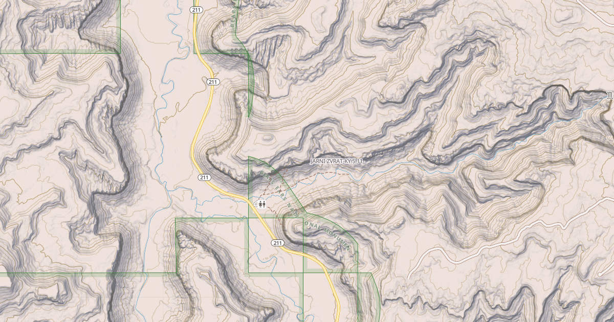 Map preview of JARNI ZVRAT-KY