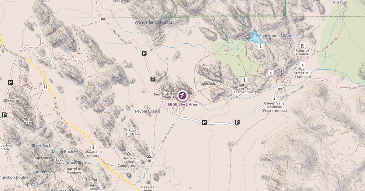 Map preview of EBGB Block Area